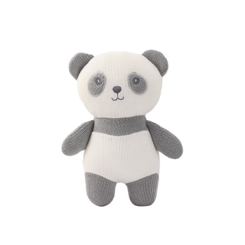 Wholesale high-quality full-body cashmere blend knitted toys for babies