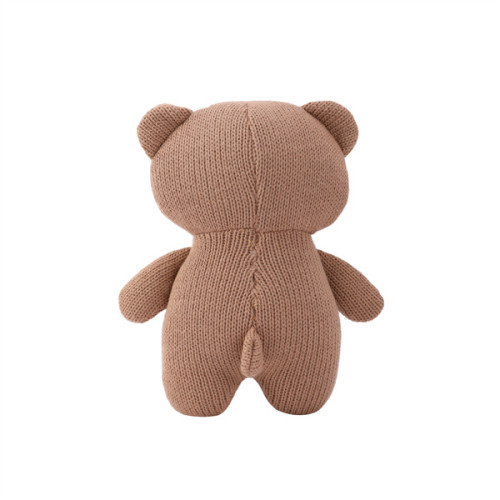 Wholesale high-quality full-body cashmere blend knitted toys for babies