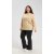 High Quality Women's Argyle Pattern Crew Neck Sweater From Chinese Supplier