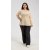 OEM Women's Lace-Trimmed Neckline Silk Cashmere Sweater  From China