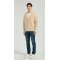 OEM Men's V-Neck Ribbed Button-Up Silk Cashmere Cardigan From Chinese Manufacturer