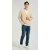 OEM Men's V-Neck Ribbed Button-Up Silk Cashmere Cardigan From Chinese Manufacturer