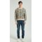 High Quality Men's Classic Geometric Jacquard Silk Cashmere Sweater From Chinese Factory