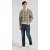 High Quality Men's Classic Geometric Jacquard Silk Cashmere Sweater From Chinese Factory