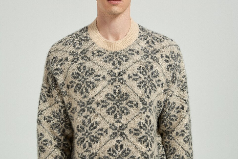 Men's Silk Cashmere Cardigan