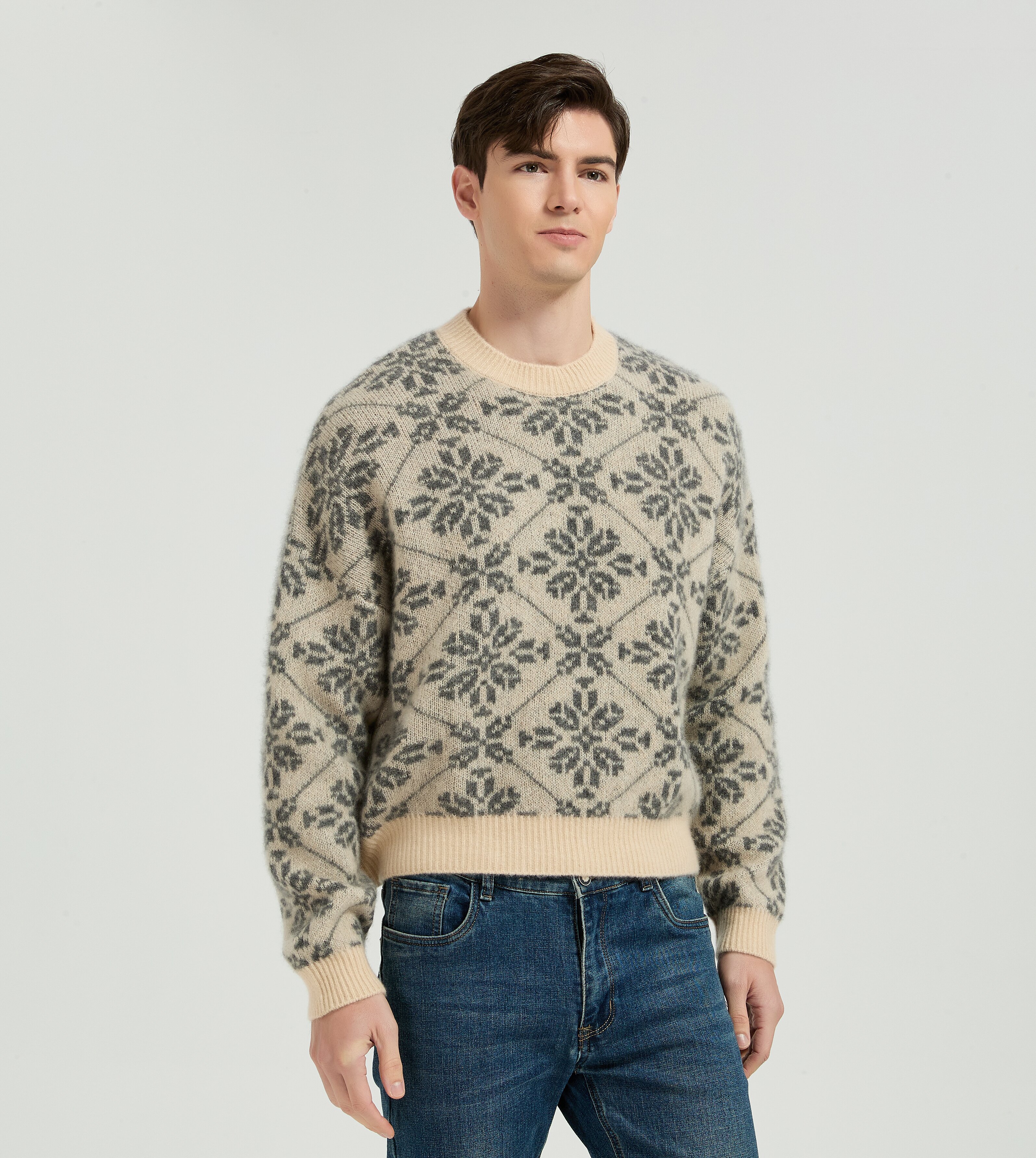 Men's Silk Cashmere Cardigan