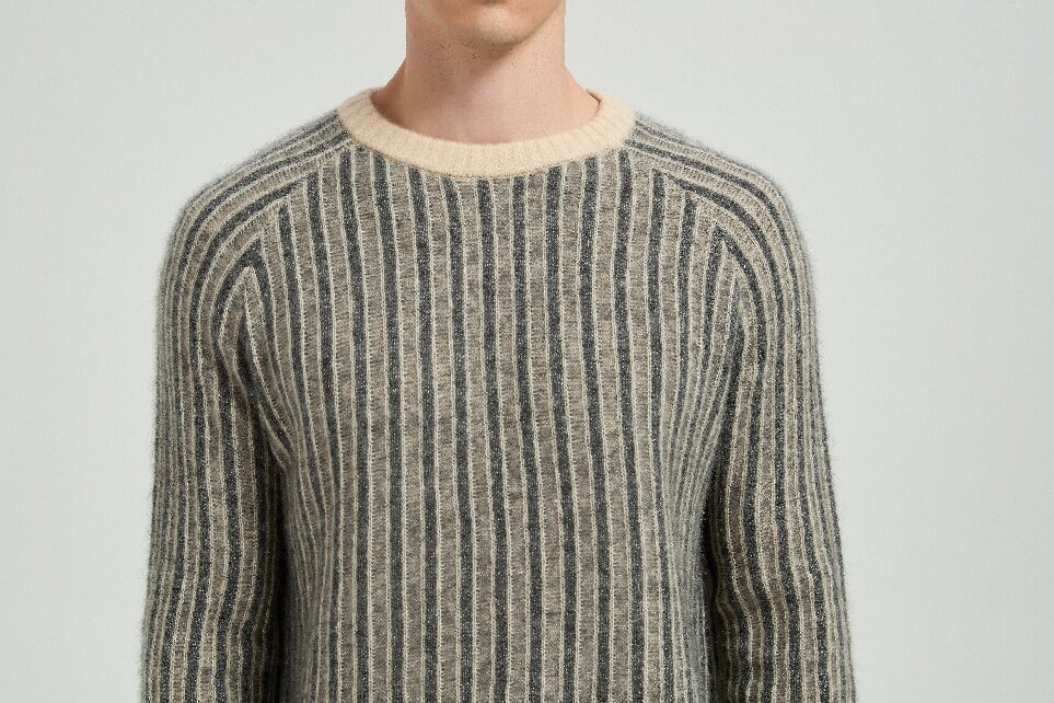 Men's Silk Cashmere Sweater
