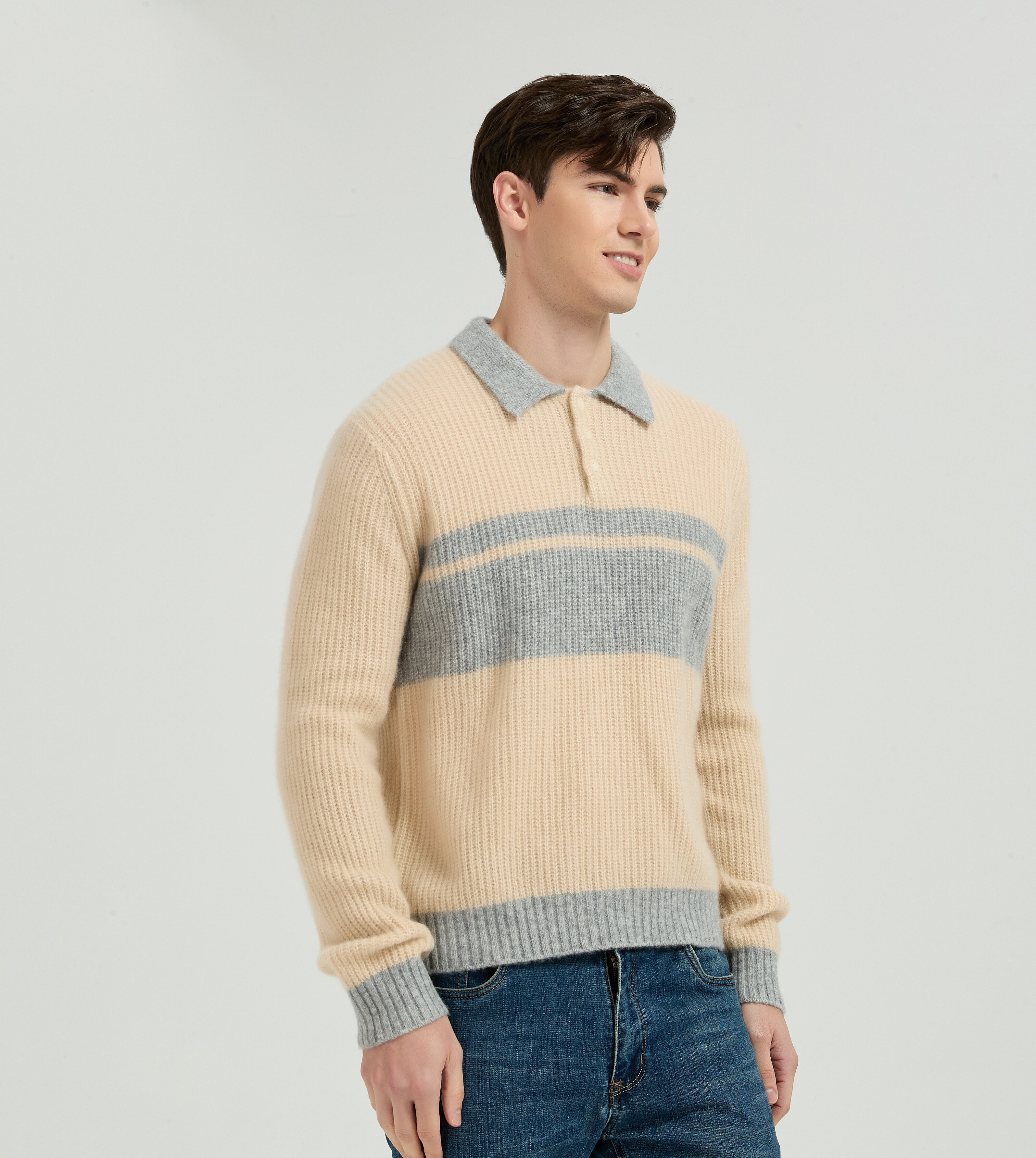 Men's Silk Cashmere Sweater