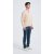 High Quality Men's Long Sleeve Worsted Silk Cashmere Polo Pullover From Chinese Factory