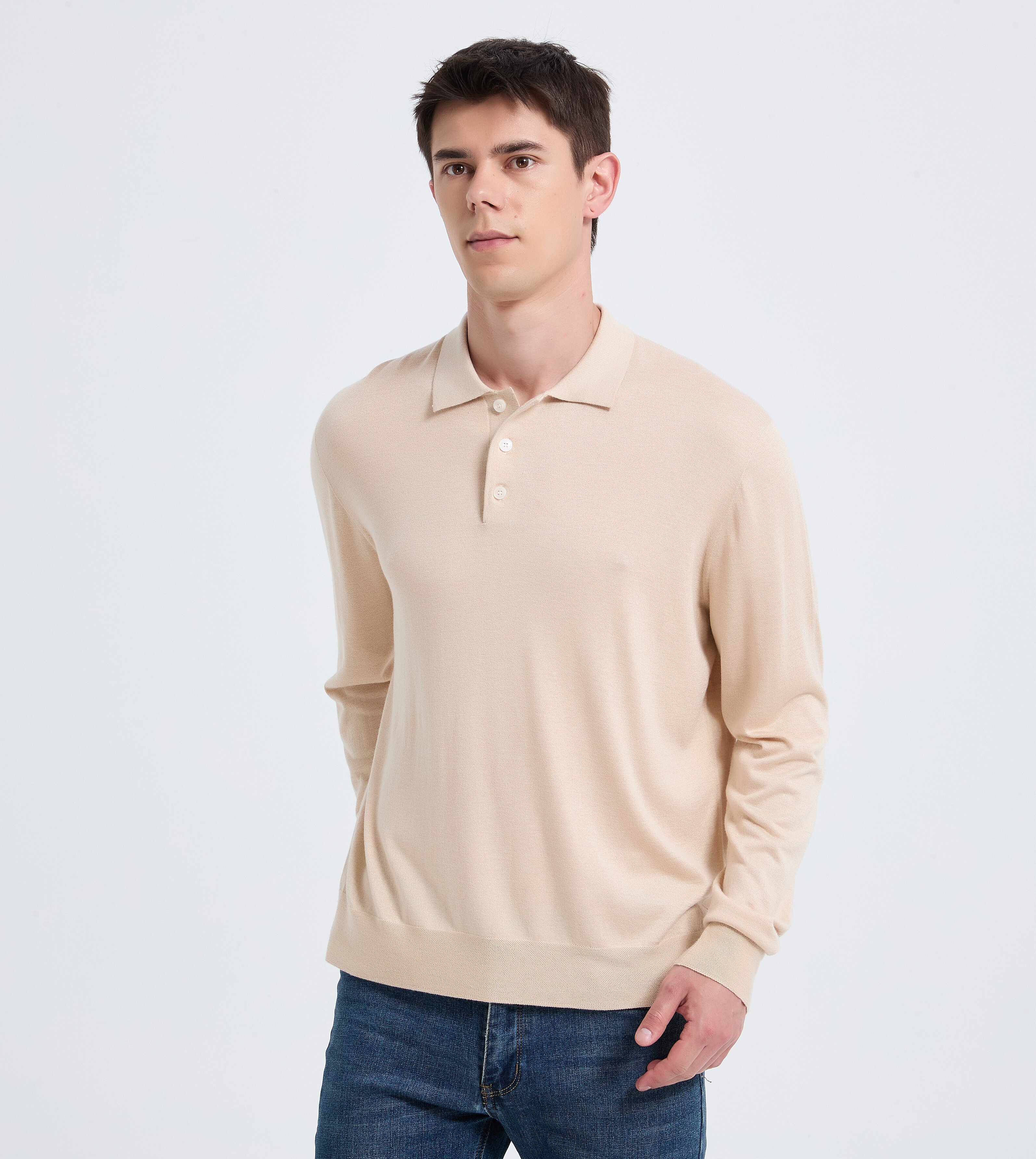 Men's Silk Cashmere Cardigan