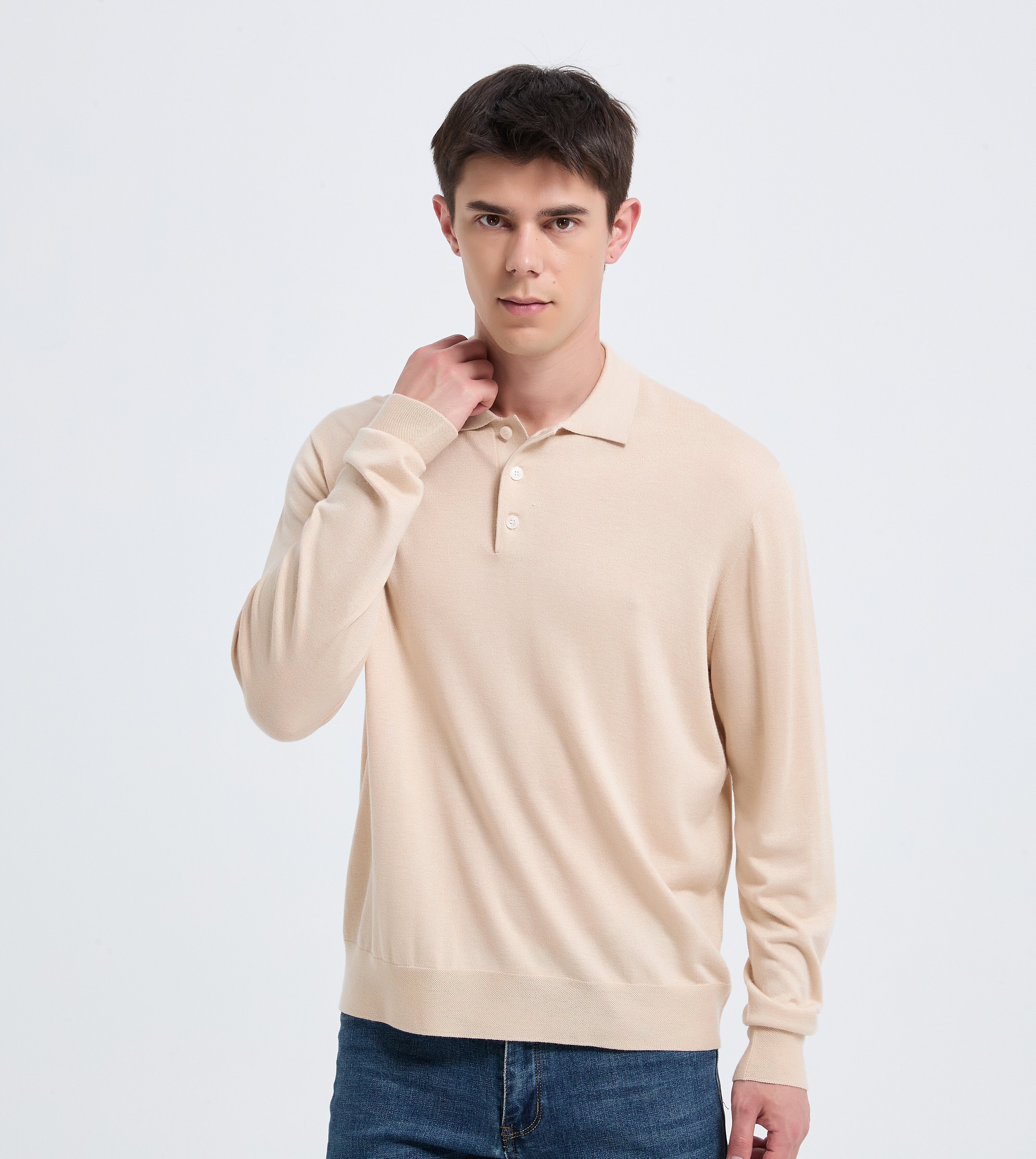 Men's Silk Cashmere Cardigan