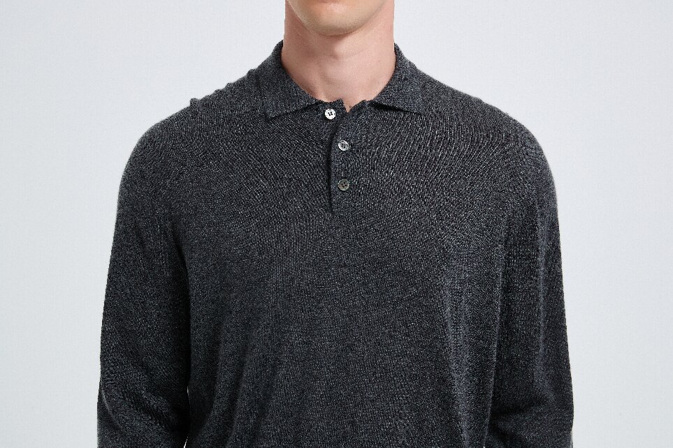 Men's Silk Cashmere Sweater