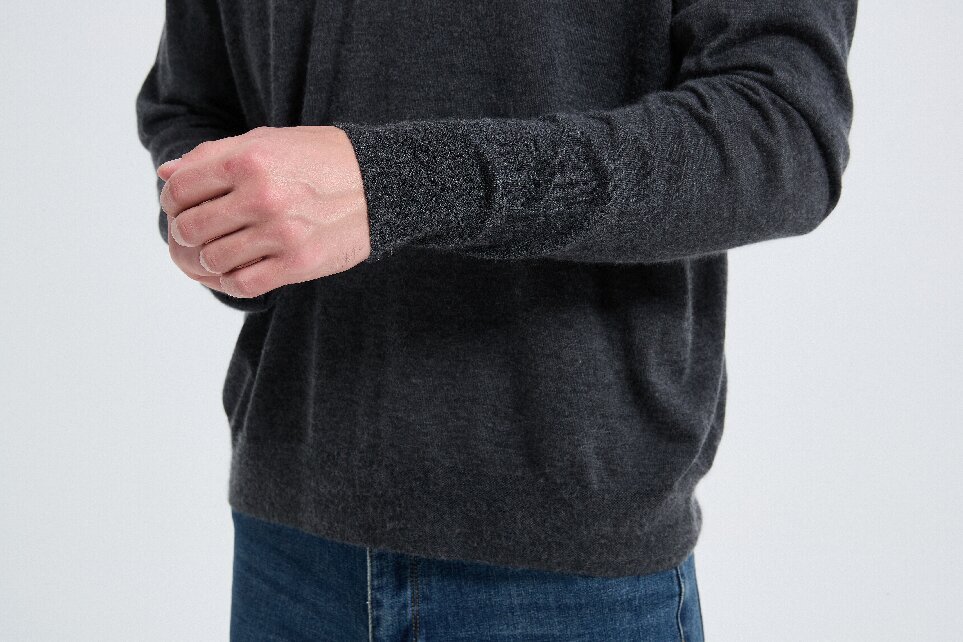 Men's Silk Cashmere Sweater