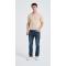 New Arrival Men's Crew Neck Hollow Pattern Worsted Silk Cashmere Sweater From Chinese Supplier