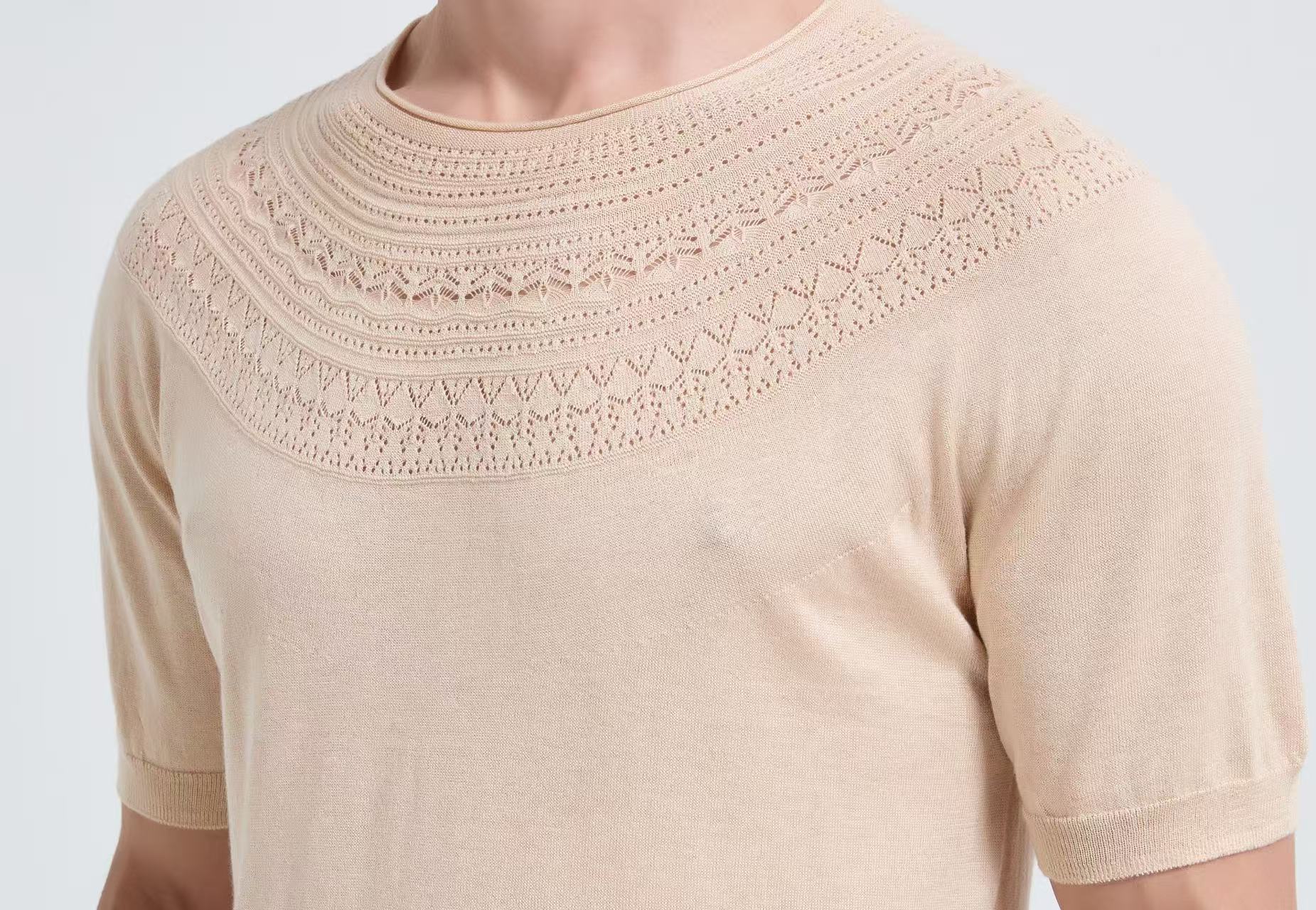 Men's Silk Cashmere Sweater