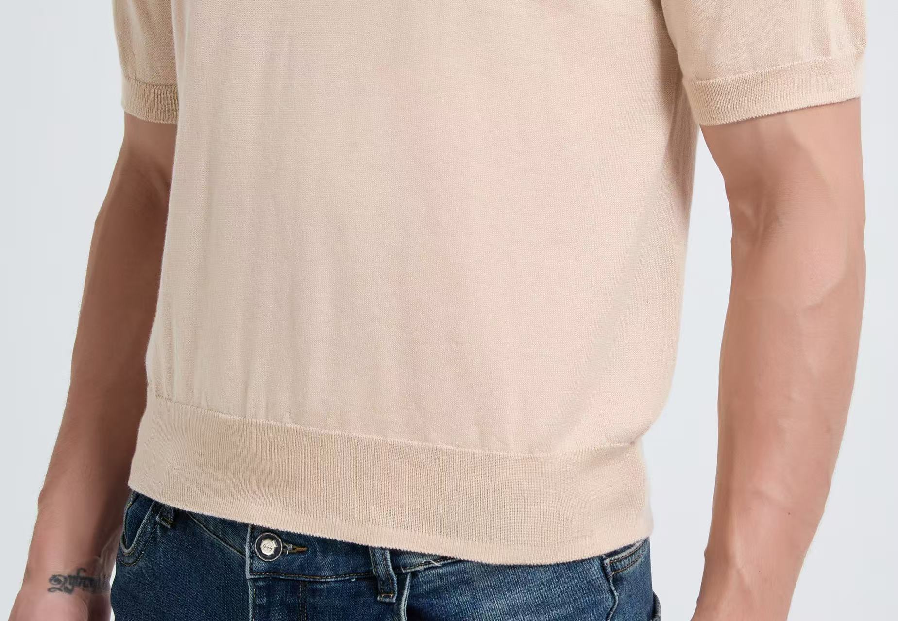 Men's Silk Cashmere Sweater