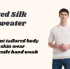 Men's Worsted Silk Cashmere Sweater