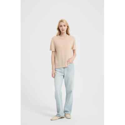 Wholesale high quality Ladies 100%Worsted Baby Cashmere Sweater from Chinese factory