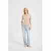 ODM Ladies 100% Worsted Baby Cashmere V-neck Sweater From Chinese Supplier
