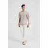 New Arrival Men's Crew Neck 100%Worsted Baby Cashmere Knitted Shirt From Chinese Supplier