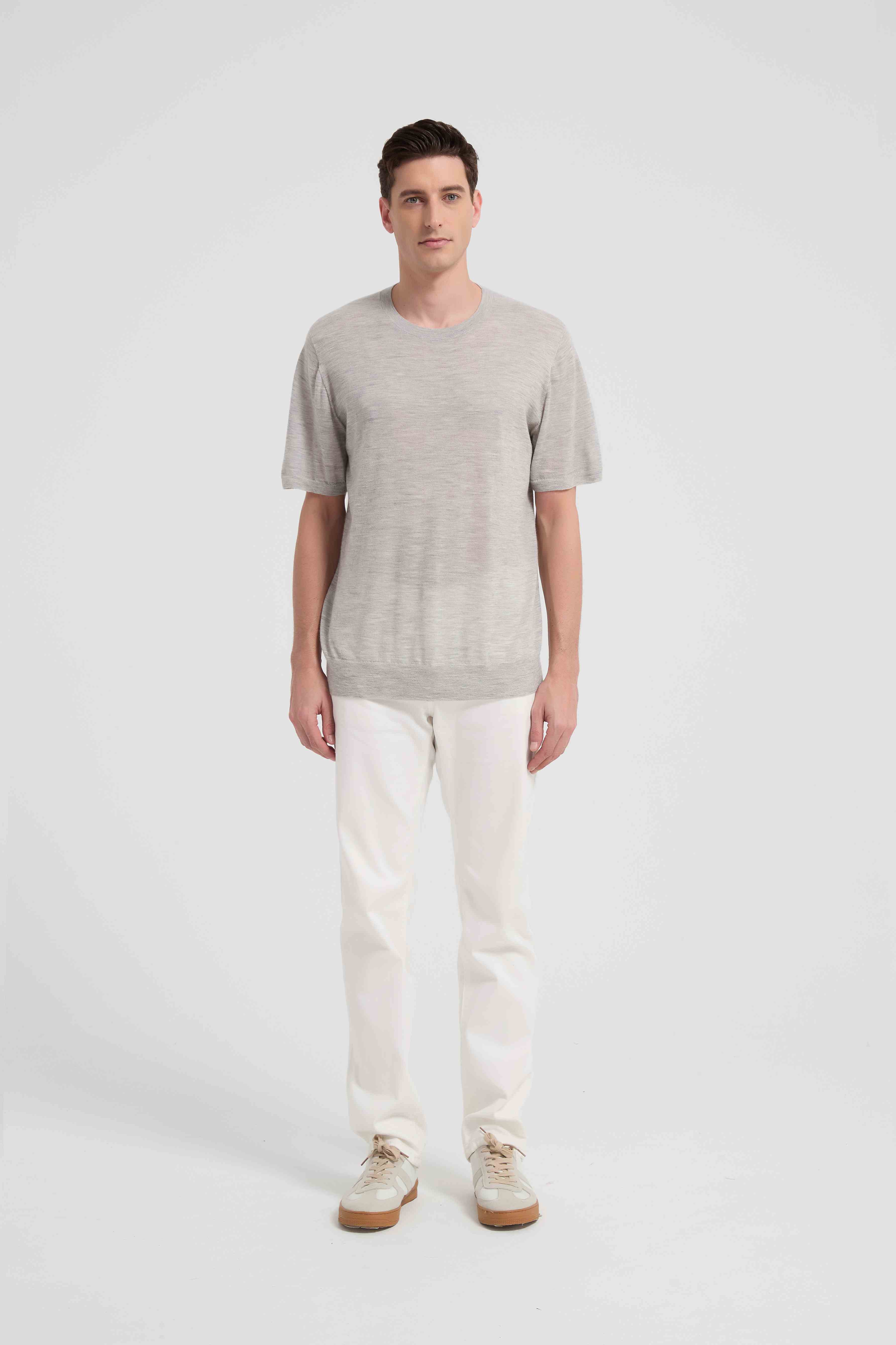 Men's Silk Cashmere Sweater