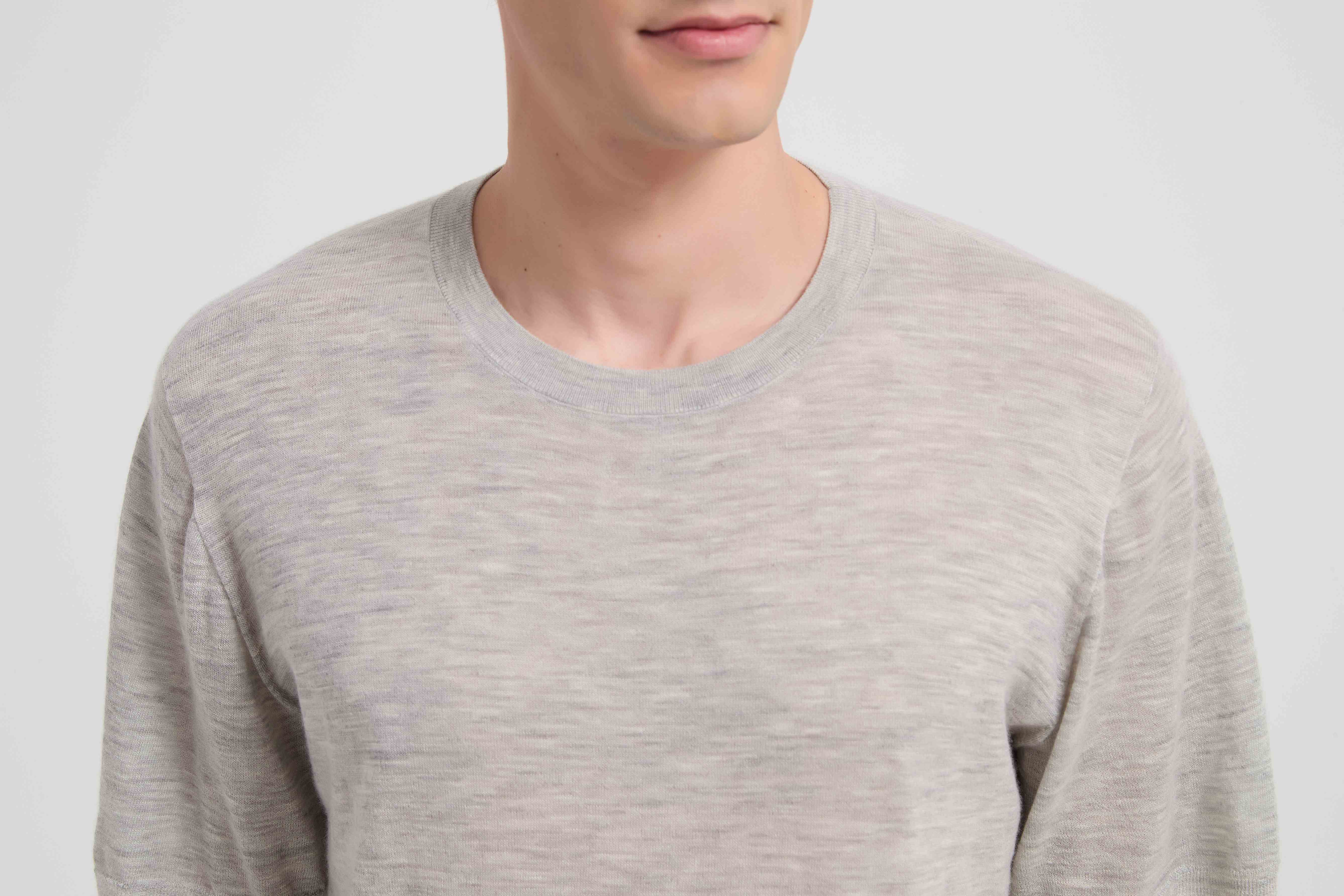 Men's Silk Cashmere Sweater