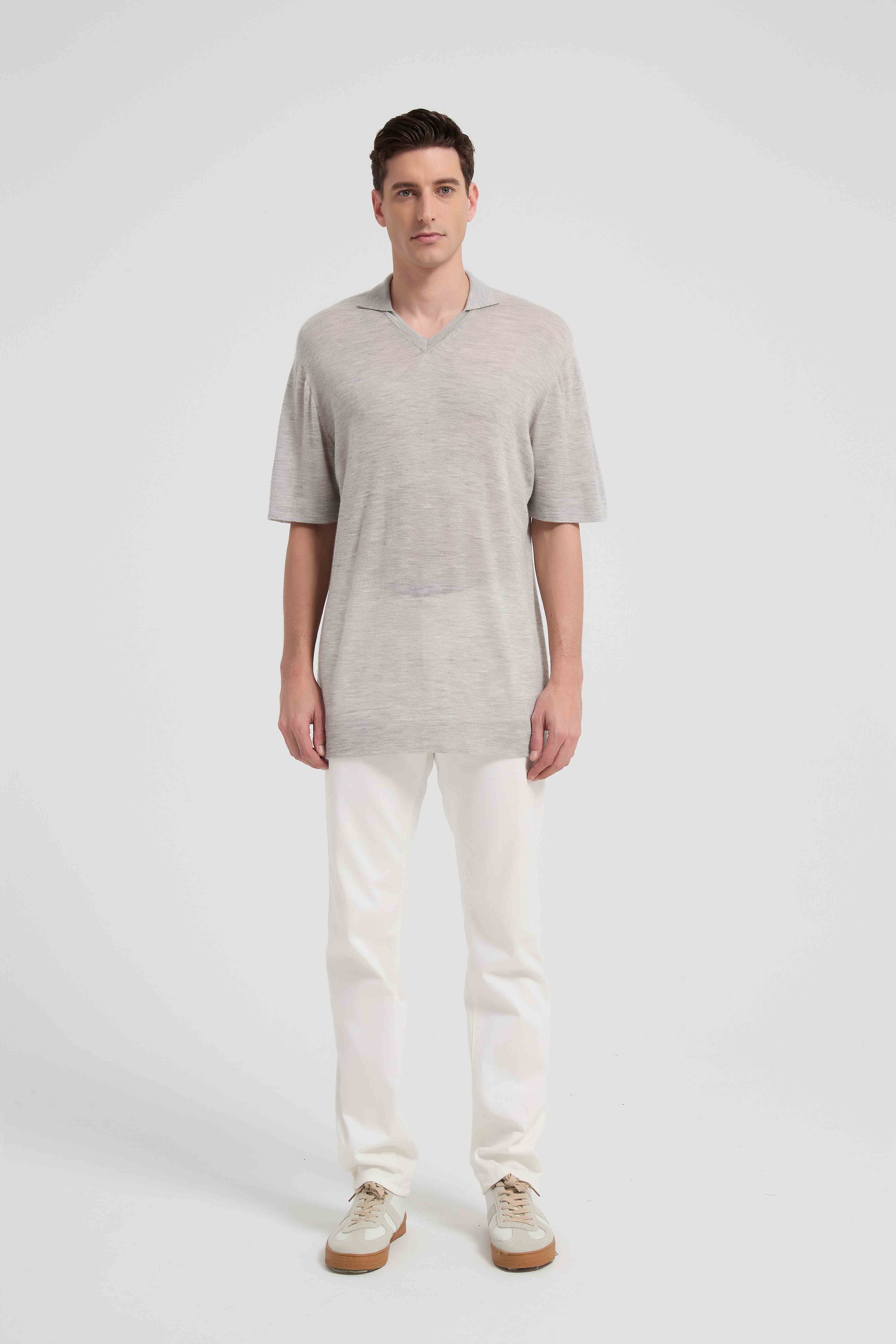 Men's Silk Cashmere Sweater