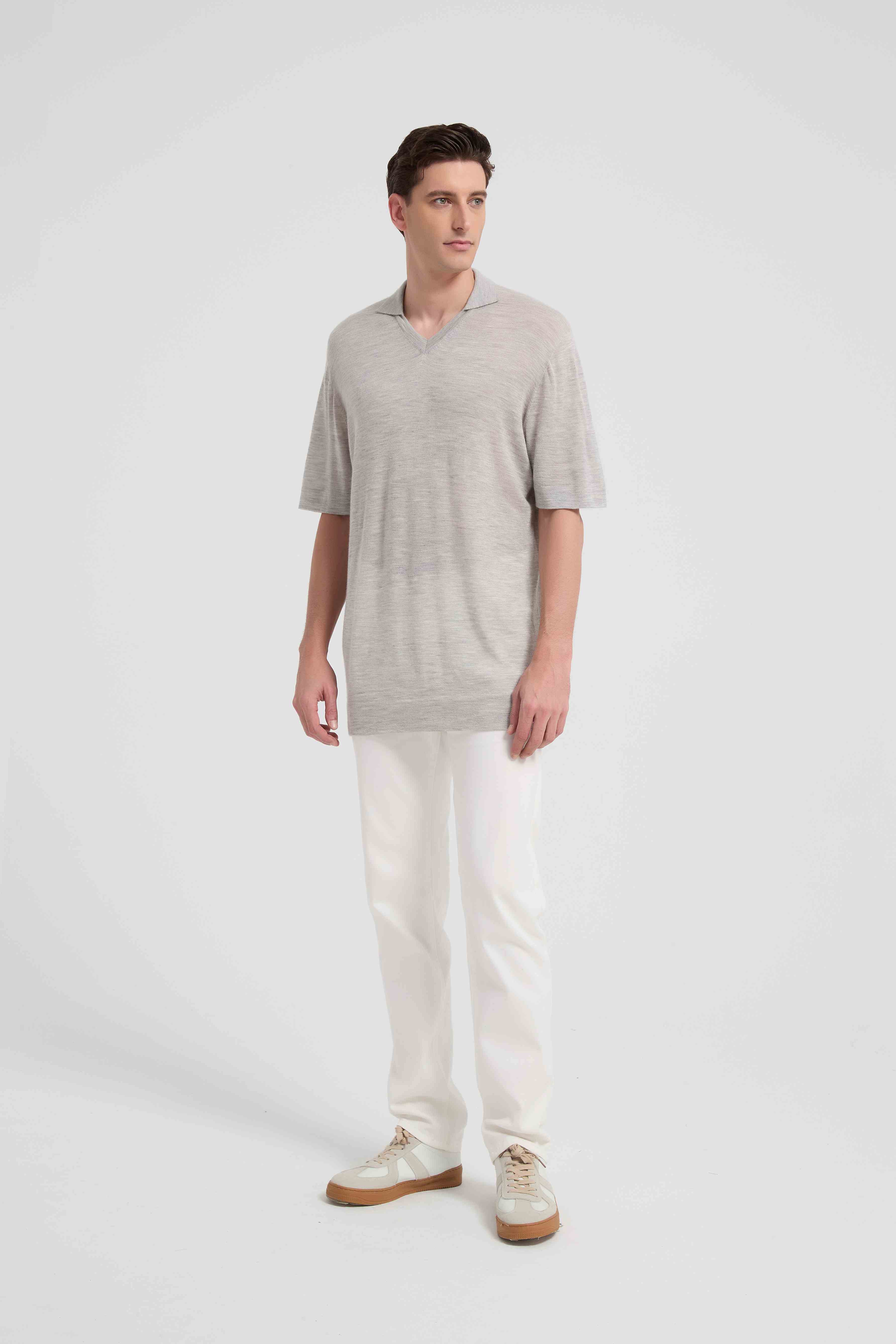 Men's Silk Cashmere Sweater