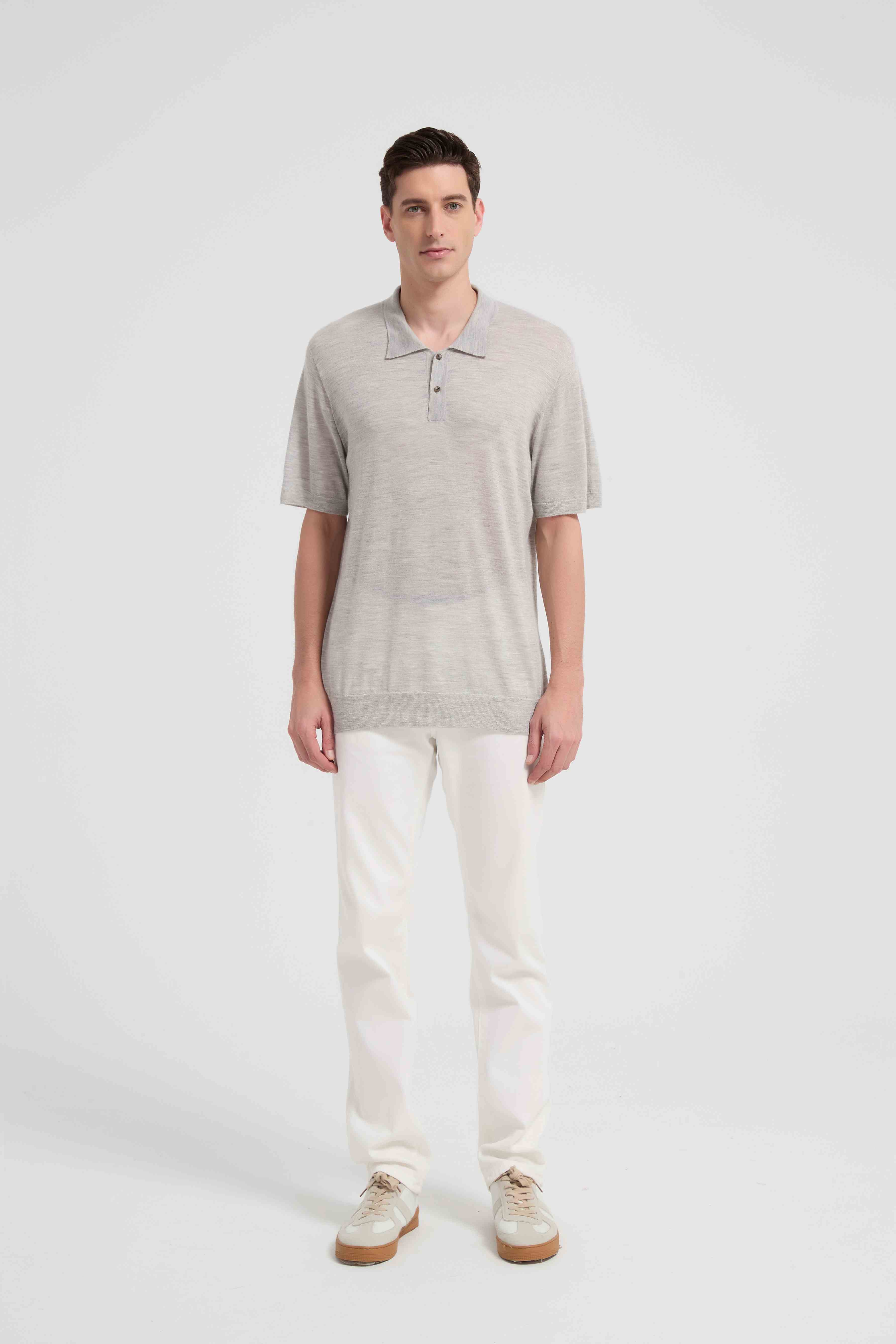 Men's Silk Cashmere Sweater