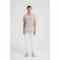 New Design ODM Man Worsted Cashmere Polo Neck Short Sleeve Sweater From China