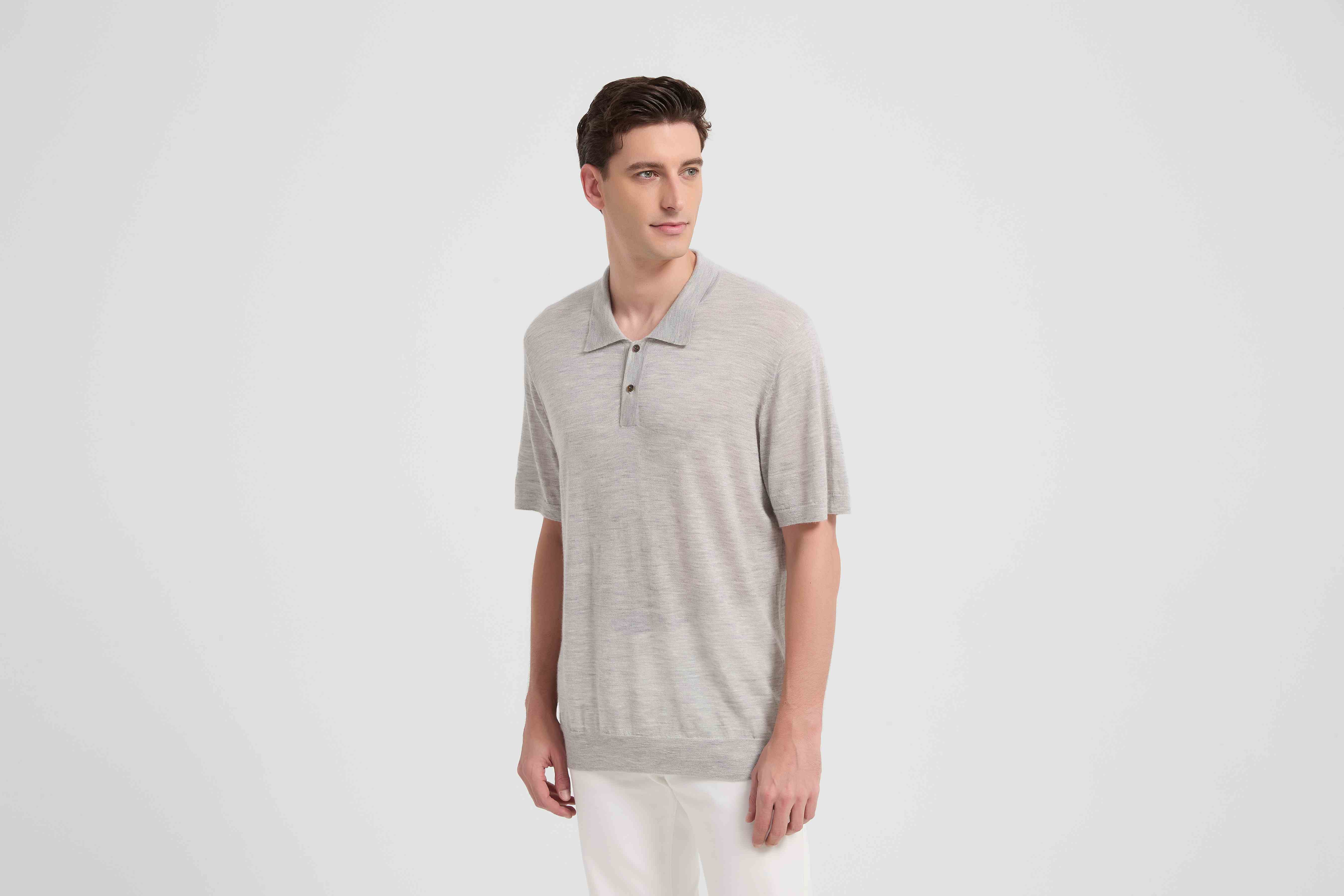 Men's Silk Cashmere Sweater