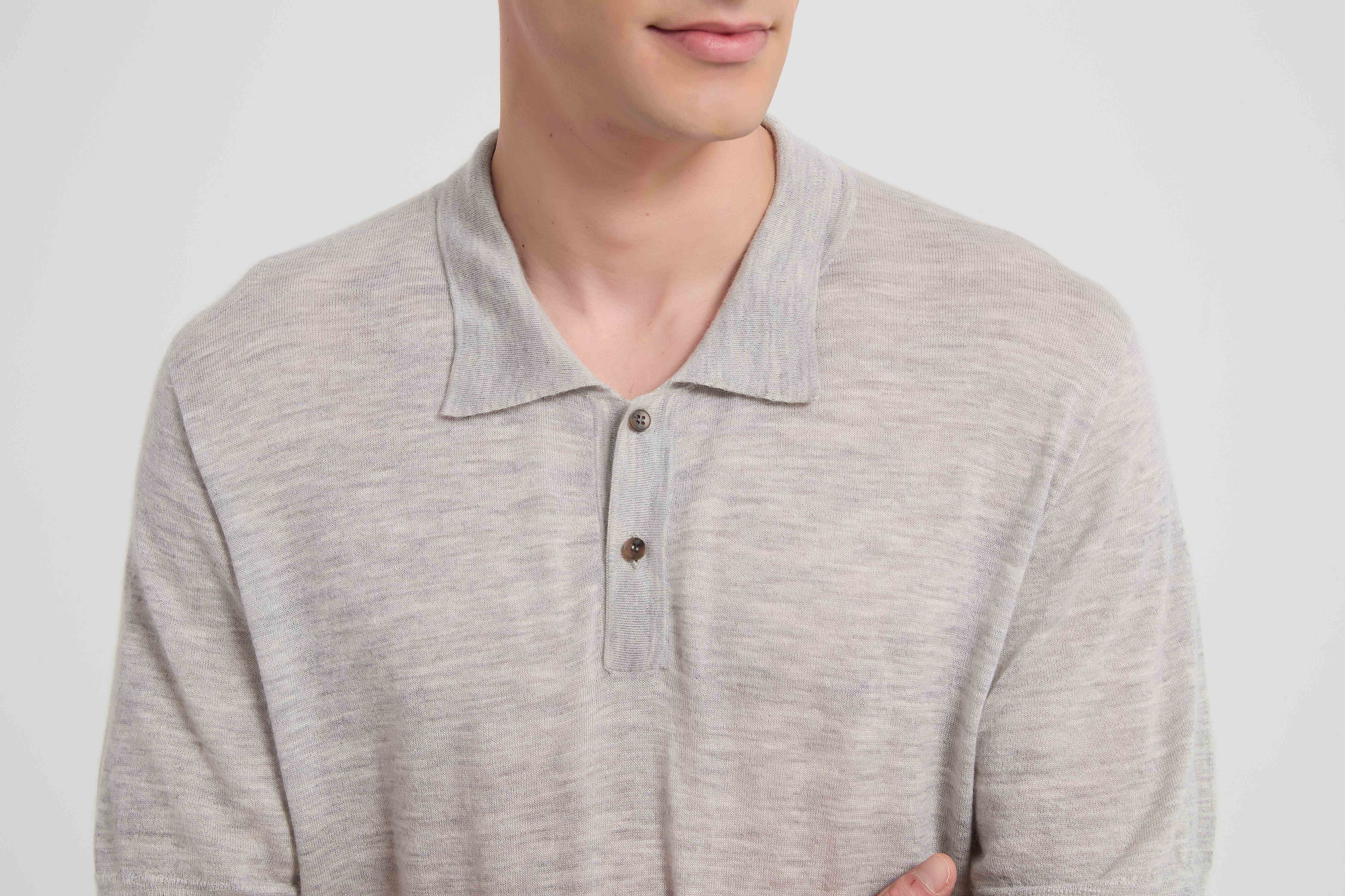 Men's Silk Cashmere Sweater