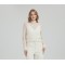 Wholesale ladies 50%Cashmere 50%PVA high neck pullover knitwear