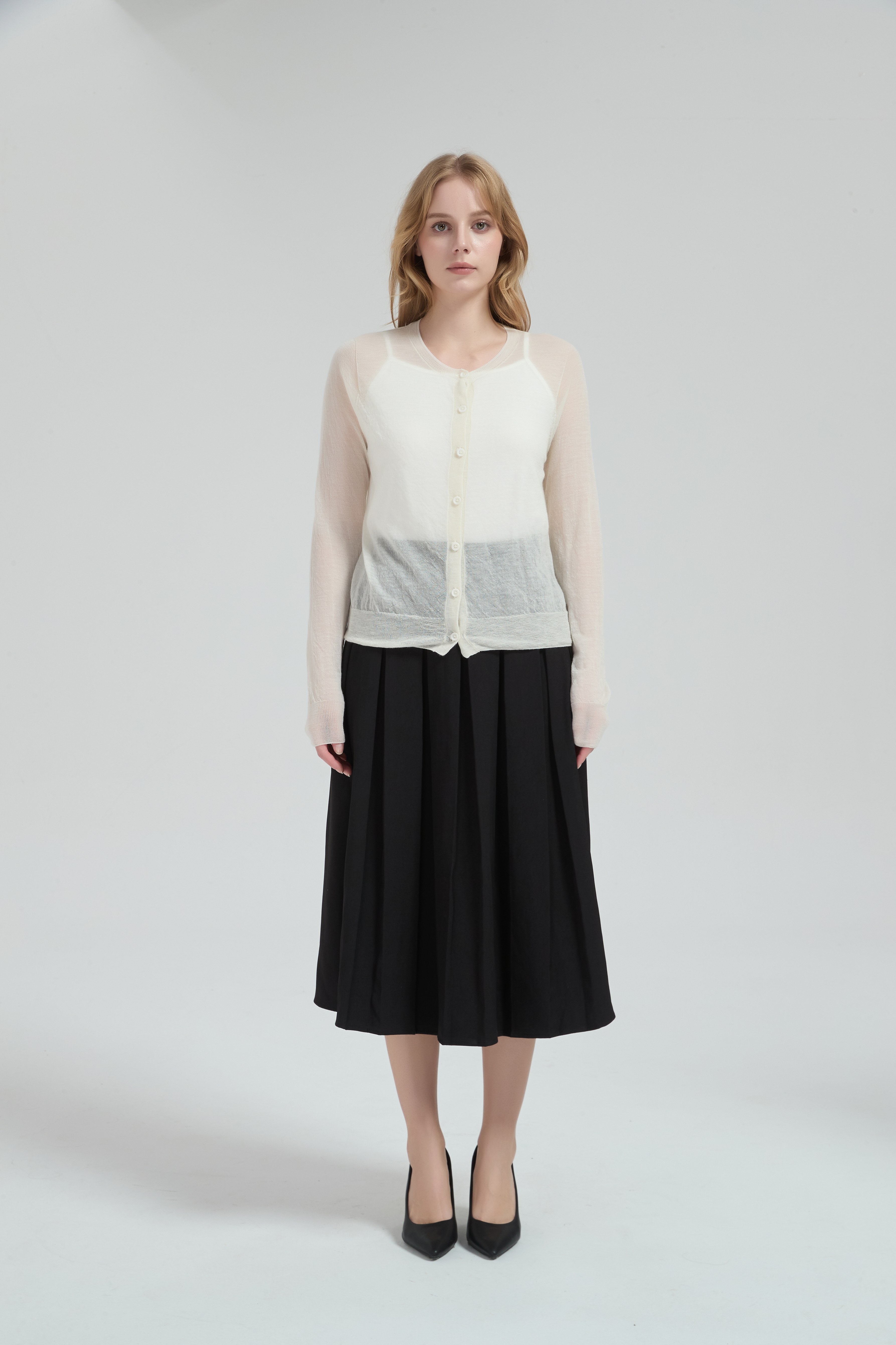 Men's Silk Cashmere Cardigan
