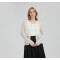 Womens' 50%Cashmere 50%PVA classic Cardigan from Chinese factory