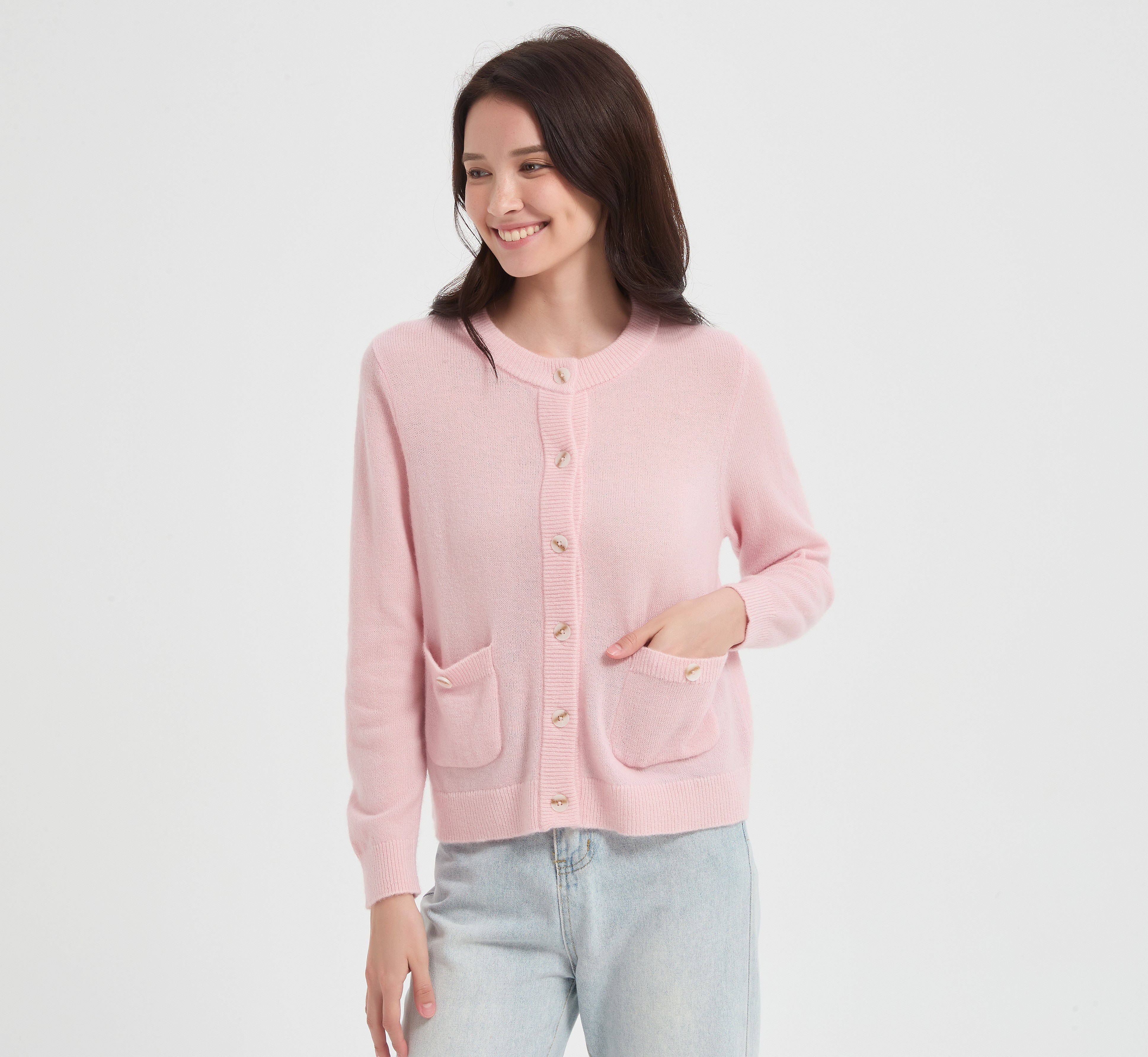 Men's Silk Cashmere Cardigan
