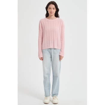 Women's Alpaca  Cashmere Marsha Cable from China