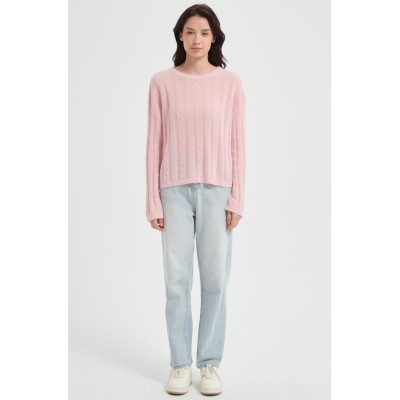Women's Alpaca  Cashmere Marsha Cable from China