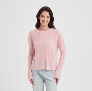 Women's Alpaca  Cashmere Marsha Cable from China
