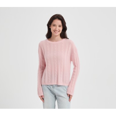 Women's Alpaca  Cashmere Marsha Cable from China