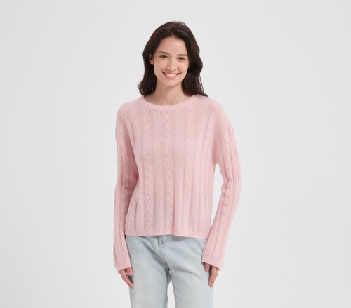Women's Alpaca  Cashmere Marsha Cable from China