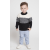 ODM factory kid special strip colors cashmere cable knit pullover sweater China vendor