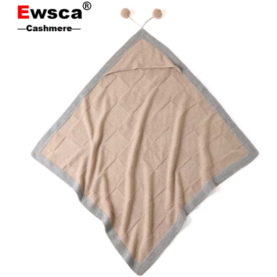 Hot sale ODM China factory mixed colors cashmere blanket with strip and balloons with high quality