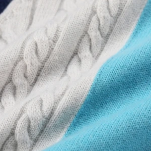 wholesale boy cashmere colors pattern sweater with high neck china supplier