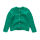 Suéter tipo cárdigan de lana y cachemir de color verde claro