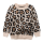 женский кашемировый свитер с леопардовым узором