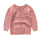 розовый кашемировый свитер с милой девушкой
