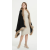 Wholesale  oversize pure cashmere ladies poncho with fur collar China manufacturer