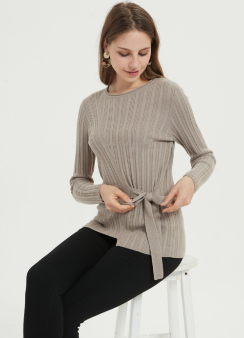 nuevo diseño de puro cachemir suéter de mujer para mujer