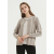 wholesale high quality women pure cashmere swaeter with stripes in low price